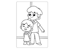 Yeşilay Boyama Sayfaları - 01